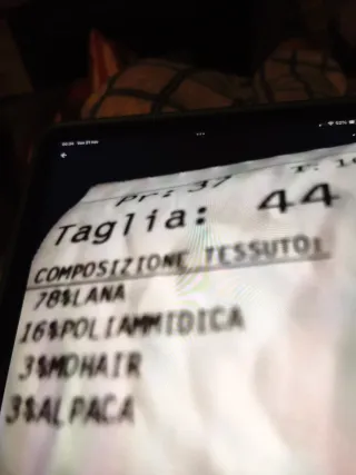 Cappotto caldo SPORTISSIMO bianco e nero