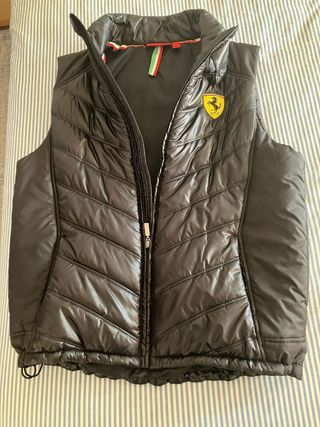 Chaleco Ferrari Hombre Negro