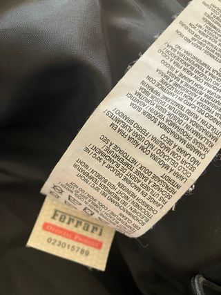 Chaleco Ferrari Hombre Negro