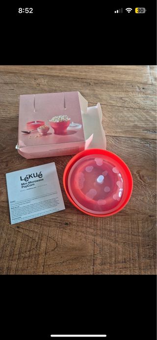 Lékué Mini Máquina Palomitas Microondas