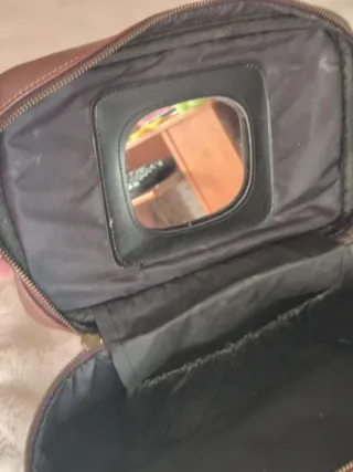 Neceser viaje marrón