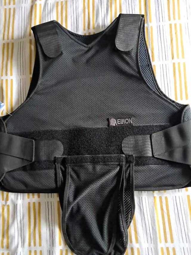 Chaleco táctico negro pequeño