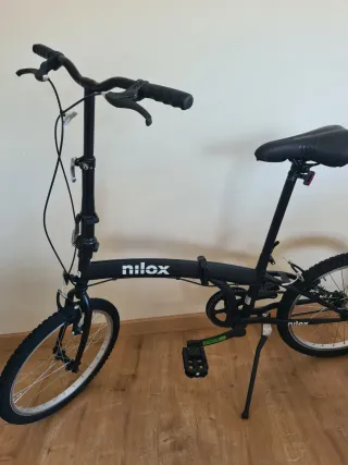 Bicicleta Nilox Plegable 20 Nueva