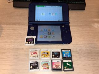 Nintendo 3DS XL Blue + 7 giochi