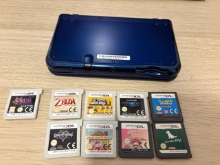 Nintendo 3DS XL Blue + 7 giochi