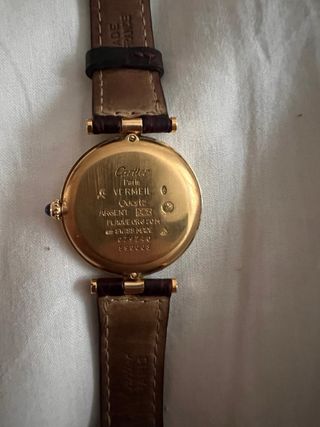 Reloj Cartier Must Vendome Oro