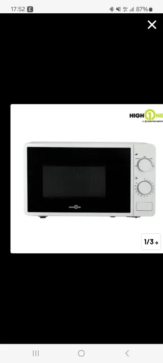 Microondas Nuevo a Estrenar. No se ha usado