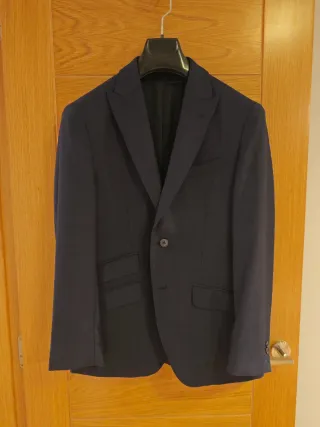 MASSIMO DUTTI - Traje 100% Lana 