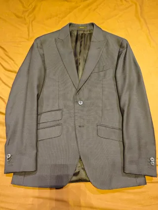 MASSIMO DUTTI - Traje 100% Lana 