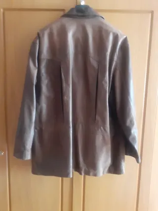 Abrigo de piel Hervás Piel hombre marrón