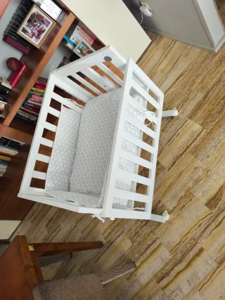 Minicuna colecho blanca