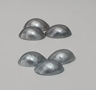 Cabujones Joyería Gris Perla Ovalados