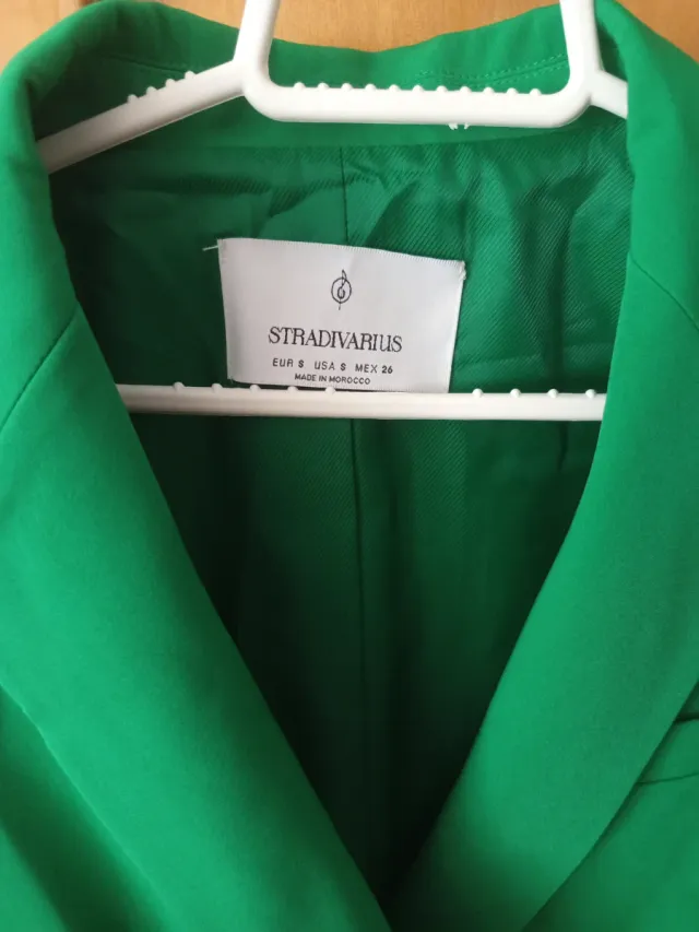 Blazer Stradivarius Verde
