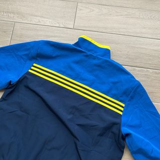 Chaqueta Vintage Adidas 3 Rayas Amarillo/Azul M/L