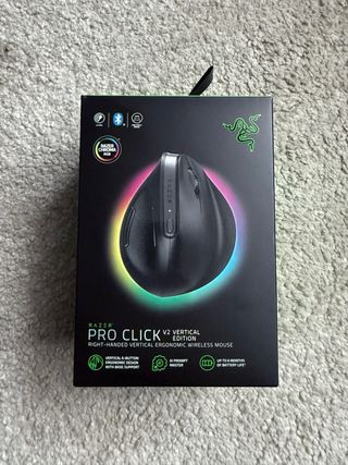 Razer Pro Click V2 Ratón Vertical Inalámbrico