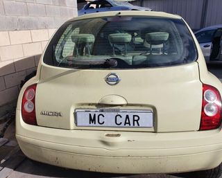 Despiece NISSAN MICRA Color AMARILLO CR14DE 1.4