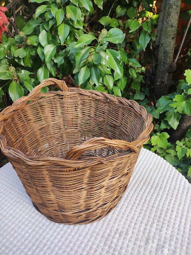 Cesta Mimbre Alta Calidad