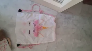 Mochila Unicornio Tela