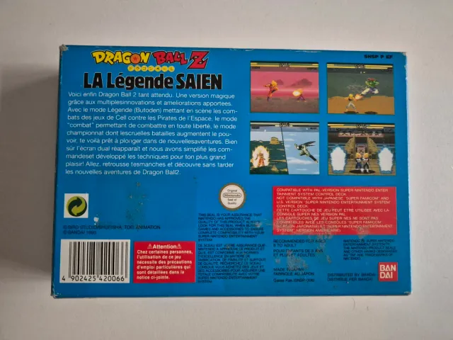 Dragon Ball Z La Leyenda de Saien SNES