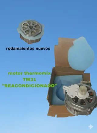MOTOR RODAMIENTOS NUEVOS TM31 ORIGINAL THERMOMIX