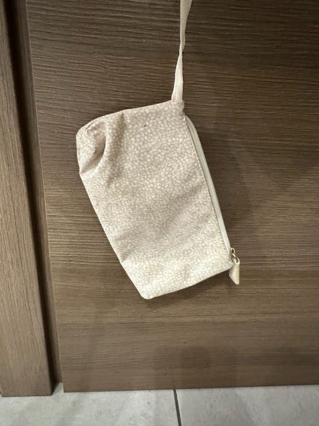 Borsa Borbonese Luna Bag Beige media. 