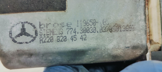 MOTOR ELEVALUNAS DELANTERO DERECHO MERCEDES-BENZ