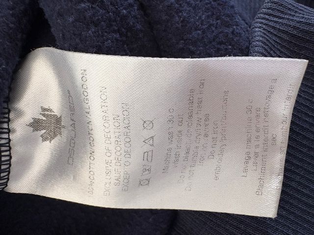Sudadera Dsquared2 Azul Marino Talla M