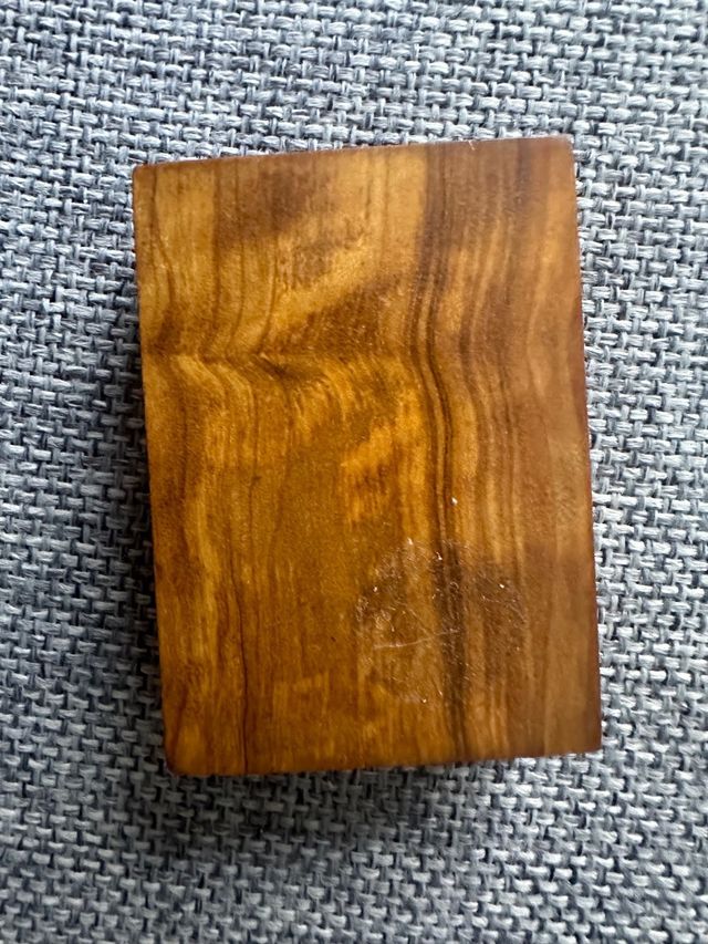 Caja Cerillas Madera Vintage Francia