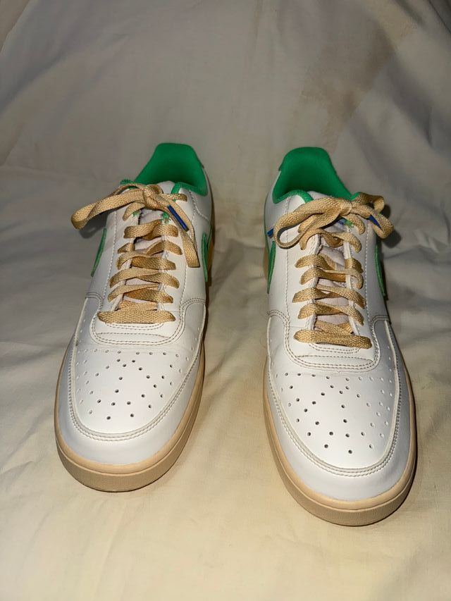 Nike Court Vision Low Verdes y Blancas