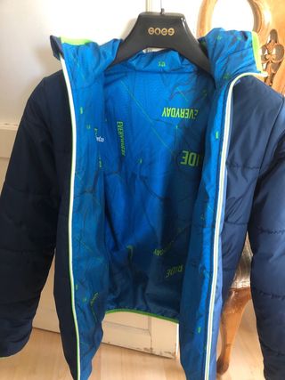 Parka reversible Wedze azul