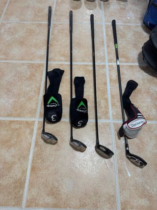 Palos de golf Callaway y Burner/ping y hierros 