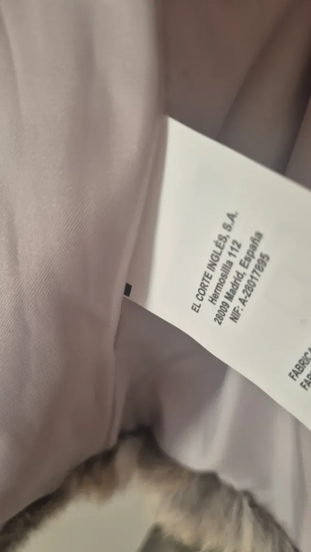 Chaqueta de pelo natural de conejo 