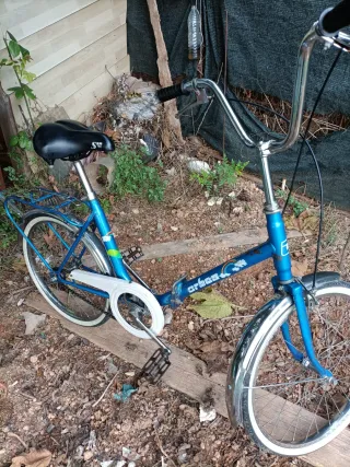 Bicicleta plegable vintage años 80