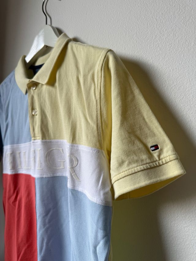 Polo Tommy Hilfiger color block