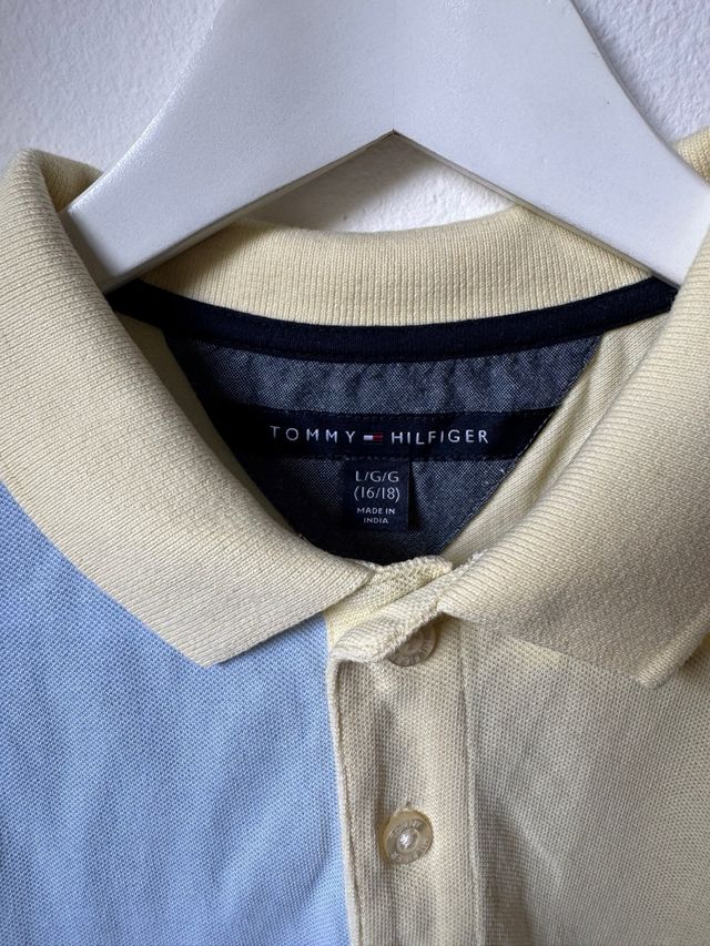Polo Tommy Hilfiger color block