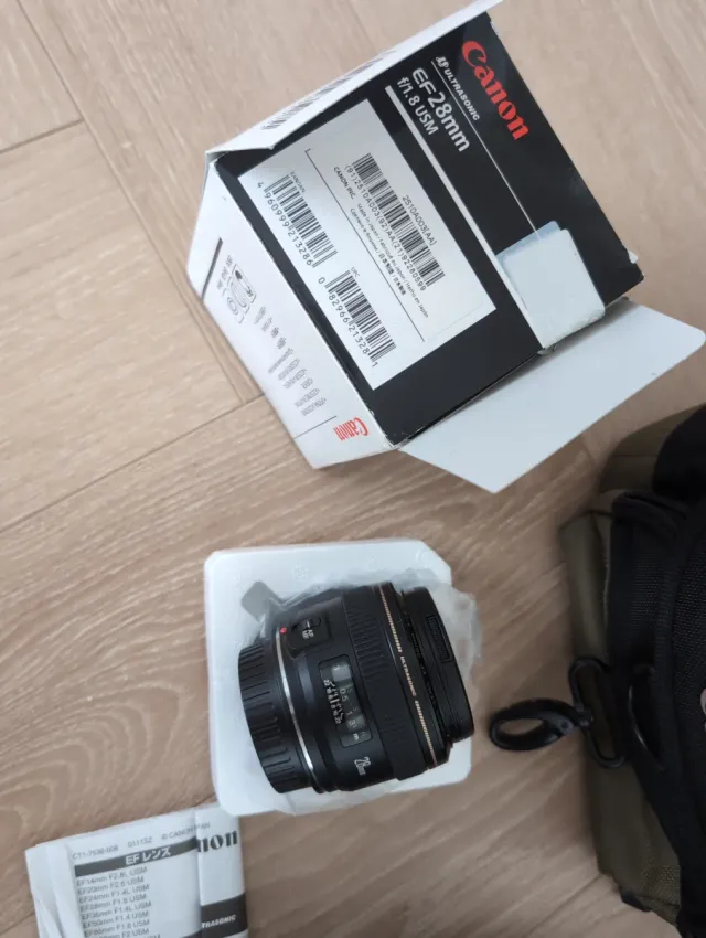 Lente Canon EF 28mm f/1.8 USM