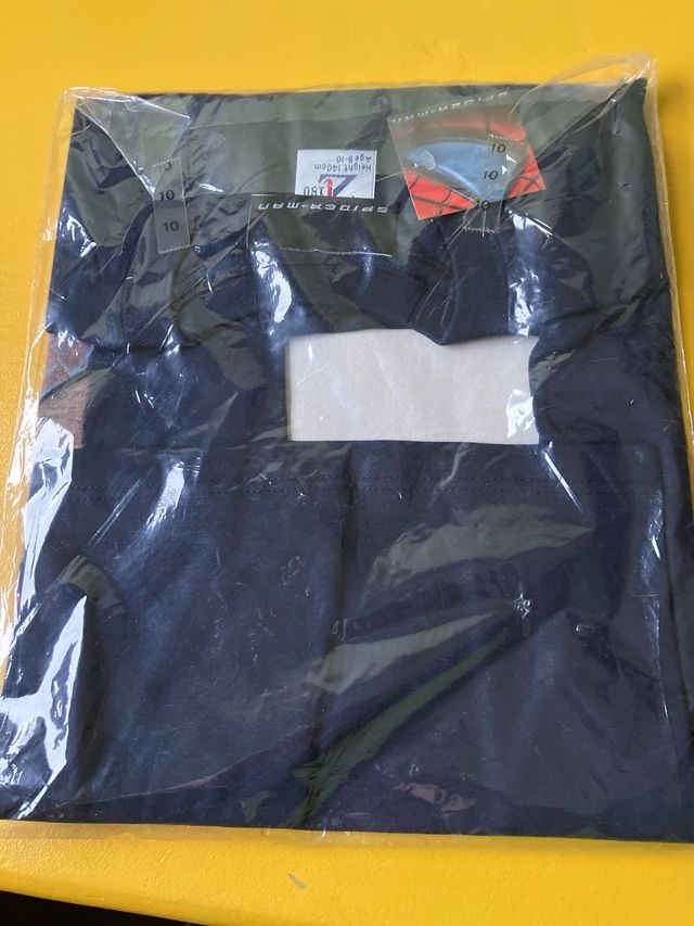 Camiseta Spiderman Talla 10 Oficial Sin abrir