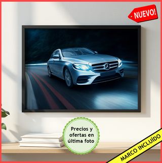 Cuadro Mercedes Clase E - Poster Mercedes Coche