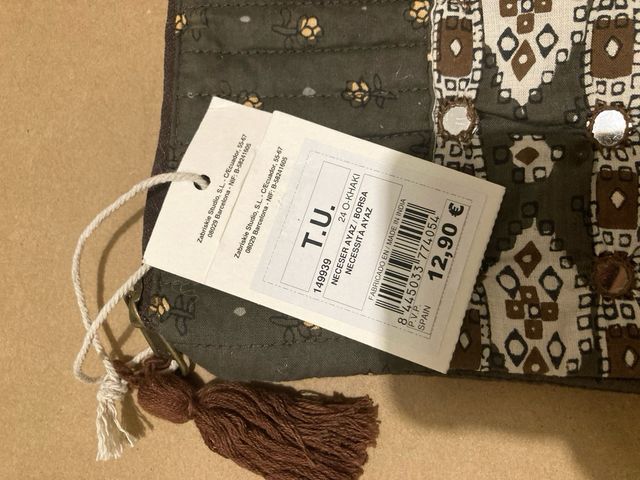 Neceser Natura estampado