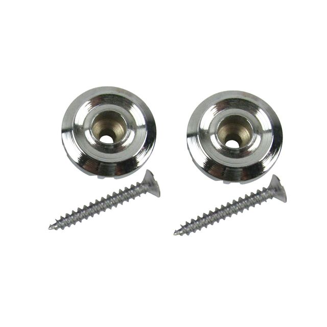 Guía de Cuerdas para Bajo Cromada RETENEDOR