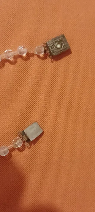 Collana 3 fili vintage anni '50