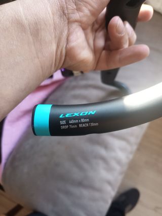 Manillar bici
 Lexon Vero Negro Carbon
