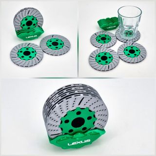 Posavasos discos de freno LEXUS 3D