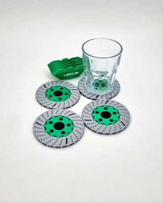 Posavasos discos de freno LEXUS 3D