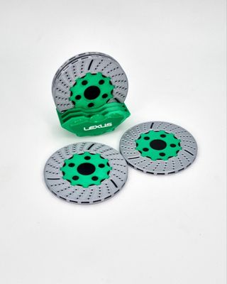 Posavasos discos de freno LEXUS 3D