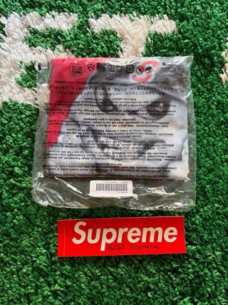 Camiseta Supreme Snowman Tee Roja Talla L