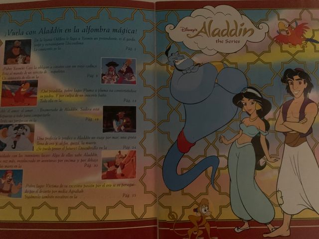 Álbum Cromos Aladdin The Series Panini