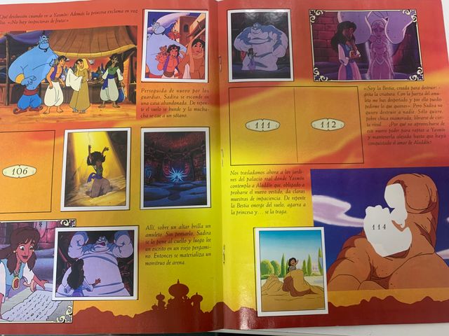 Álbum Cromos Aladdin The Series Panini