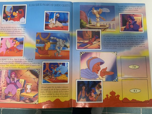 Álbum Cromos Aladdin The Series Panini