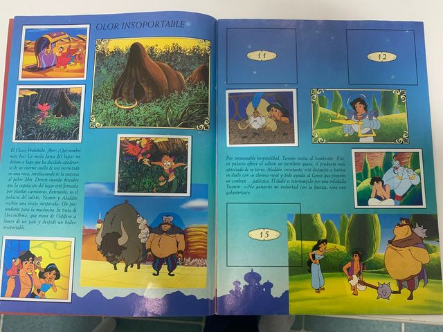 Álbum Cromos Aladdin The Series Panini